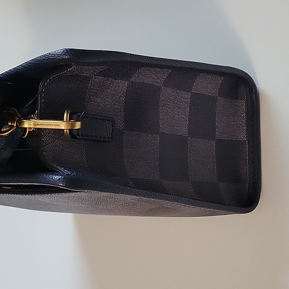 Karl Lagerfeld Paris Maybelle Crossbody Checkered Satchel - Picture 5 of 8